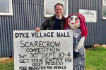 Gareth Davies MP at Dyke Scarecrow Festival